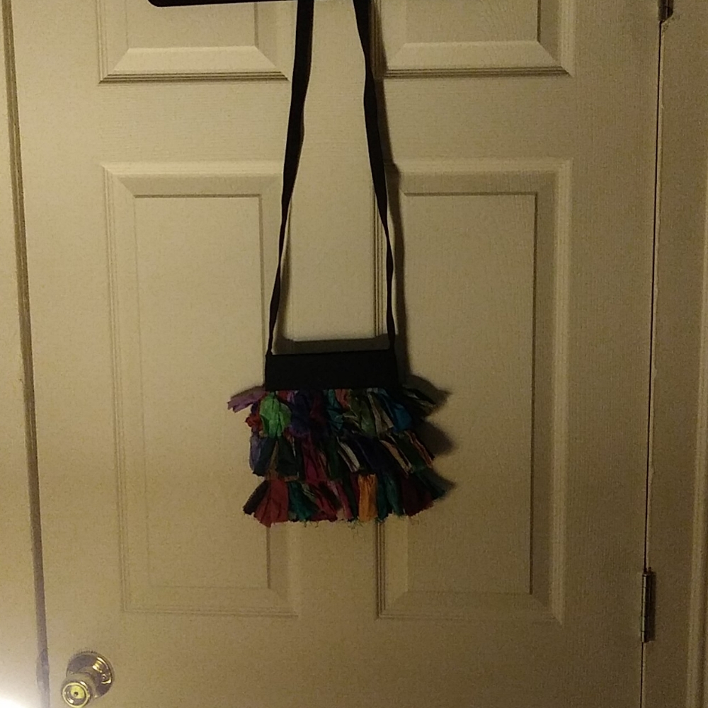 Multi color handbag